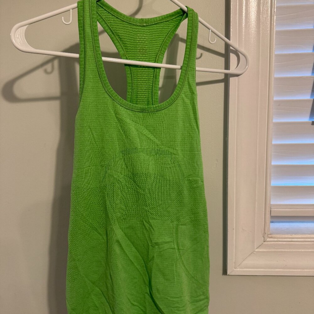 Lululemon Swiftly Racer Back Running Tank Top
